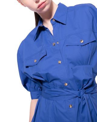 PINKO Midi Shirt Dress | Bloomingdale's
