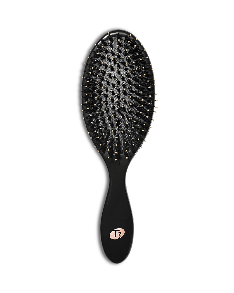 T3 Polish Shine Premium Vegan Boar And Nylon Oval Hairbrush In Default Title