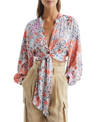 Elle Tie Front Top Elle Tie Front Top