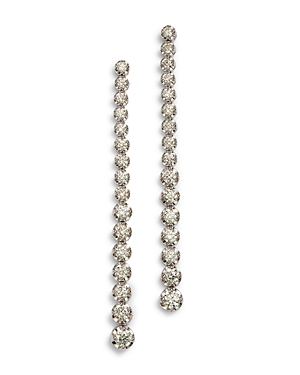 Bloomingdale's Diamond Linear Drop Earrings In 14k White Gold, 3.50 Ct. T.w. - 100% Exclusive