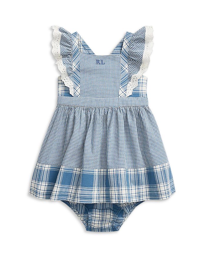 Ralph lauren baby tartan dress top