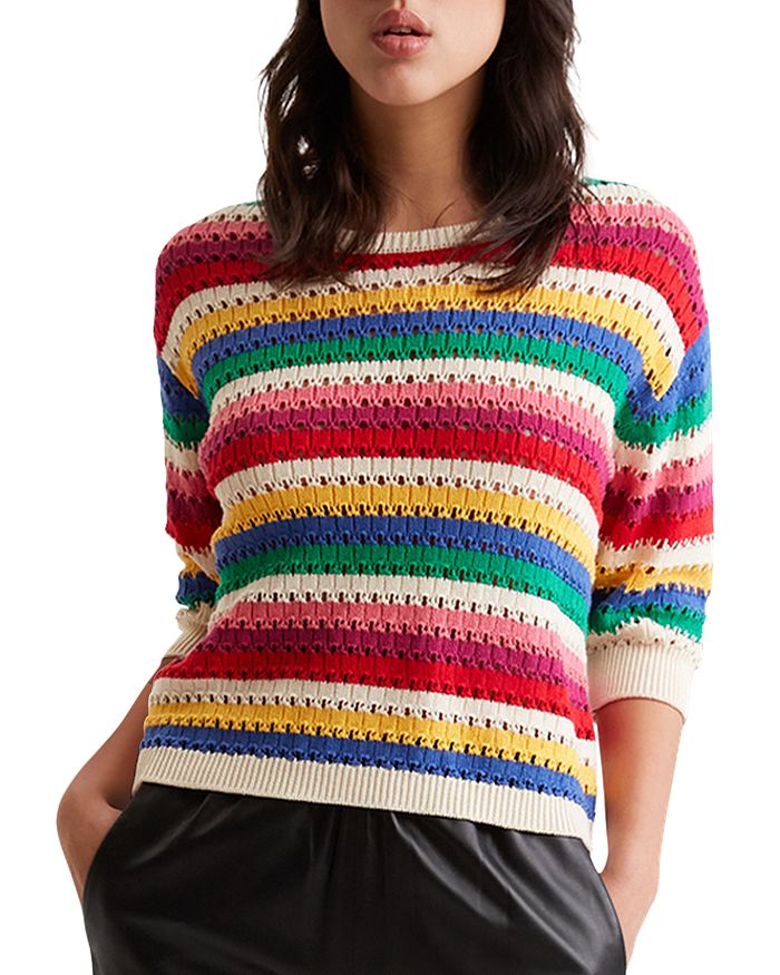 Gerard Darel Leen Striped Sweater | Bloomingdale's