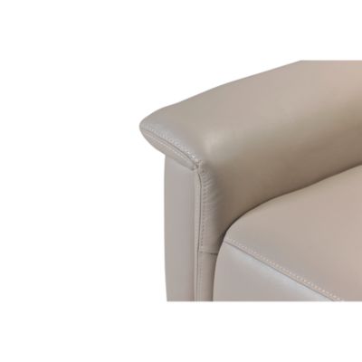 Melfi 3-Piece Power Reclining Leather Sectional