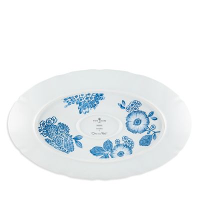 Coralina Blue Oval Platter - Exclusive
