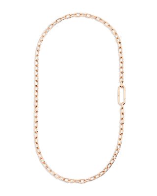 Pomellato 18K Rose Gold Iconica Chain Necklace, 21.6