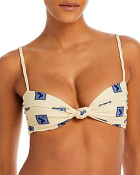Monogram Jacquard Bikini Top - Women - Ready-to-Wear