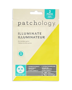 Shop Patchology Illuminate The Real Glow Getter Sheet Mask, Pack Of 2