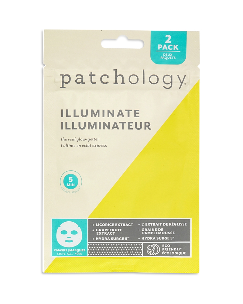 Patchology Illuminate Sheet Mask Pack Of Two