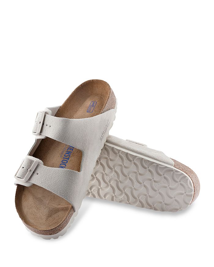 Shop Birkenstock Men's Arizona Slide Sandals In White