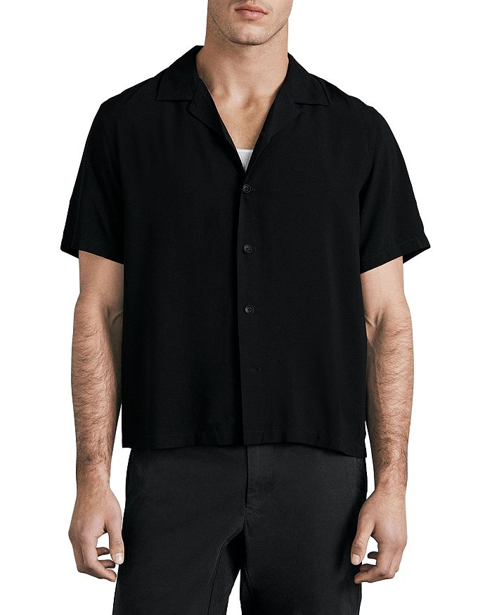 Rag and bone black shirt top