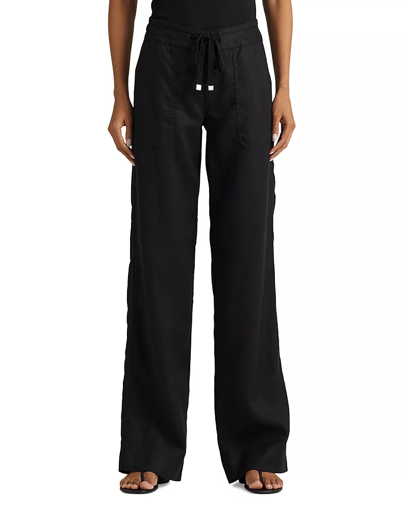 Lauren Ralph Lauren Linen Wide-Leg Pants, Regular & Petite