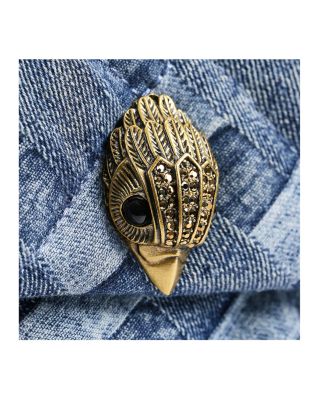 Kensington Medium Denim Crossbody