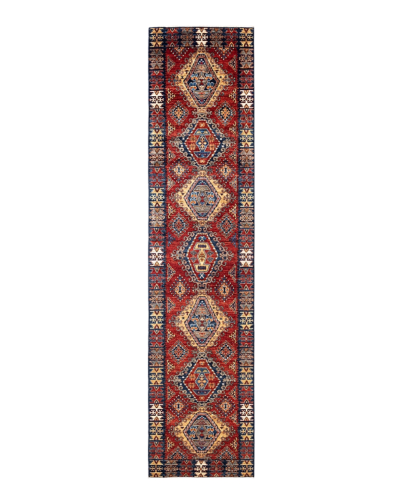 Bloomingdale's Serapi M1982 Runner Area Rug, 3'2 X 14'2 In Orange