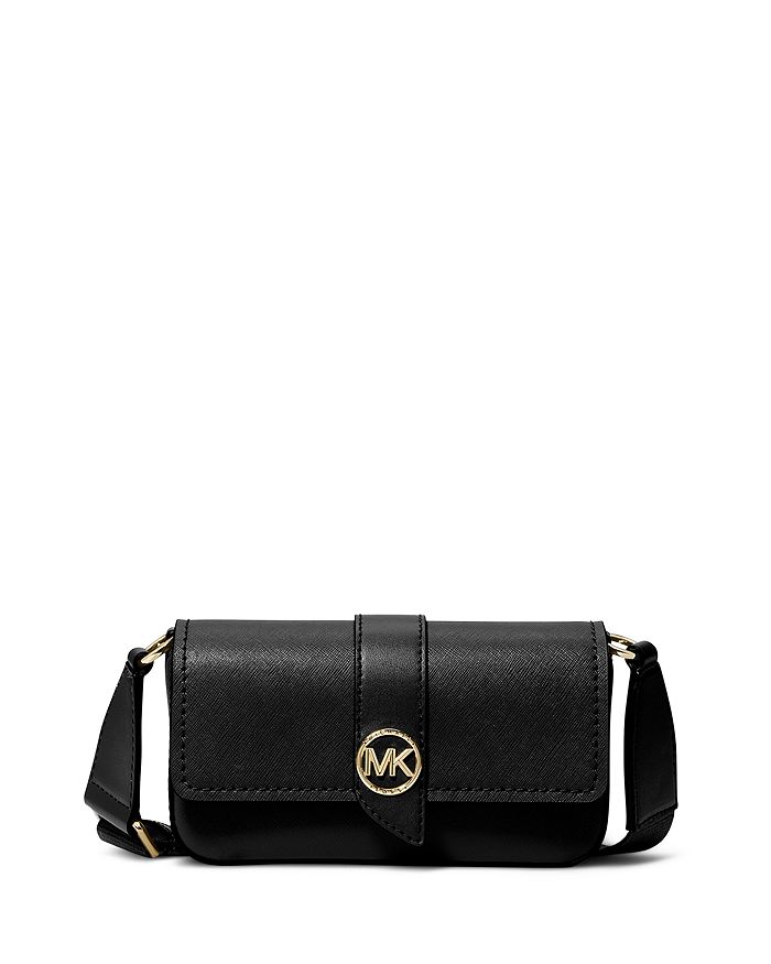 Michael Kors Greenwich Extra Small East West Sling Leather Crossbody