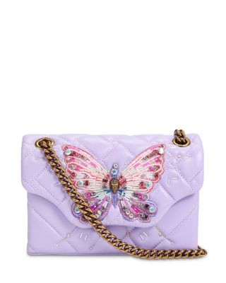 KURT GEIGER LONDON - Kensington Mini Butterfly Quilted Shoulder Bag