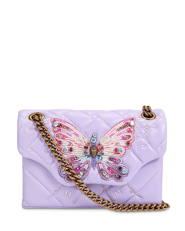 Butterfly Graphic Square Bag Small Double Handle shoulder bag