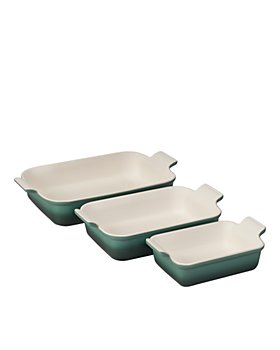 Le Creuset Stoneware 2.75 Qt Rectangular Dish with Platter Lid