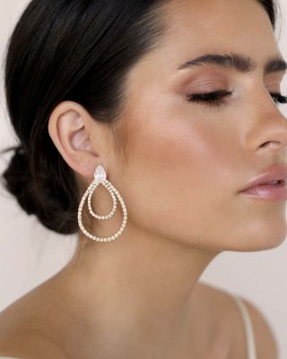 Crystal Serenity Dangle Earrings