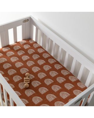 Mini Crib Sheet in GOTS Certified Organic Muslin Cotton