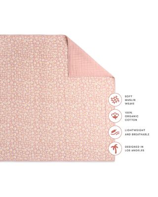 Quilt in 3 Layer GOTS Certified Organic Muslin Cotton