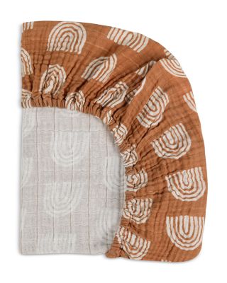 All Stages Bassinet Sheet in GOTS Certified Organic Muslin Cotton