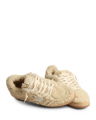 Women's Ball Star Shearling Low Top Sneakers