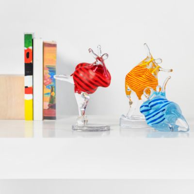 Happiness Glass Sculpture