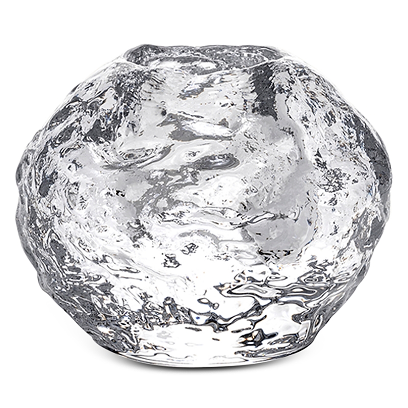 KOSTA BODA SNOWBALL LARGE VOTIVE CANDLE HOLDER
