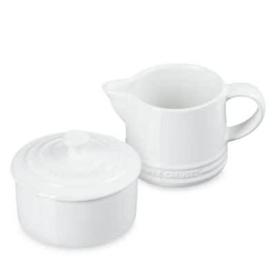 Stoneware Cream & Sugar Set