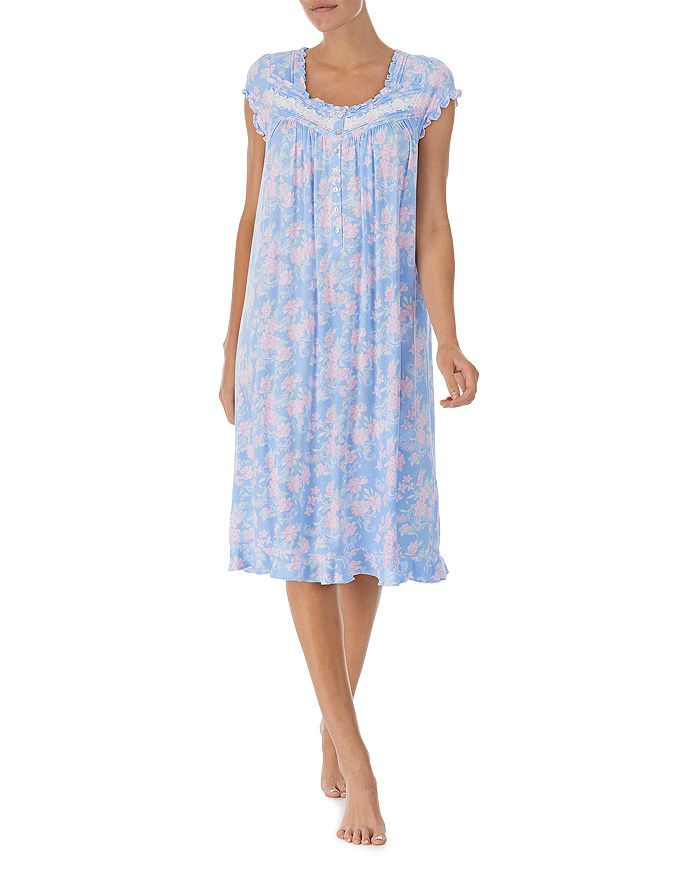 Eileen West Waltz Cap Sleeve Nightgown | Bloomingdale's