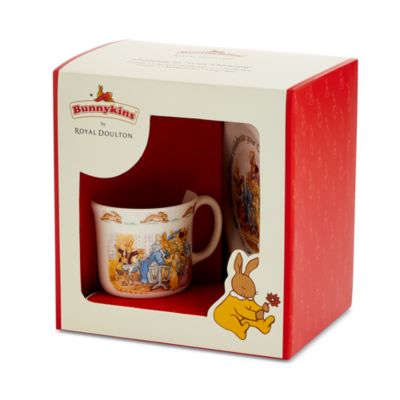 Bunnykins Christening Plate & Mug 2 Piece Set