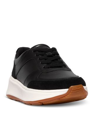 Women's F-Mode Lace Up Low Top Platform Sneakers