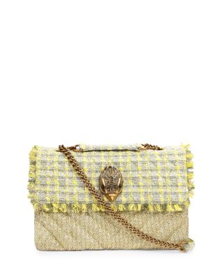 KURT GEIGER LONDON Kensington XXL Raffia Shoulder Bag Bloomingdale's