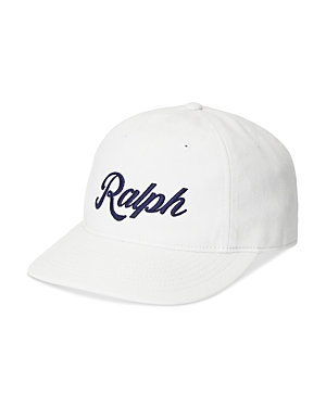 Shop Polo Ralph Lauren Appliqued Twill Ball Cap In Deckwash White