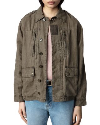 Zadig & Voltaire - Girl's Linen Jacket - Little Kid, Big Kid
