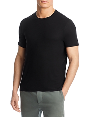 Shop Atm Anthony Thomas Melillo Oversized Fit Ribbed Tee In Black