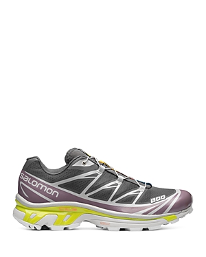 Salomon Men's Xt-6 Lace Up Running Sneakers In Qt Shade