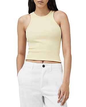 Rag & Bone Women's Essential Rib-knit Tank In Straw