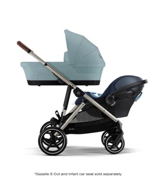 Gazelle S Stroller – Silver Frame