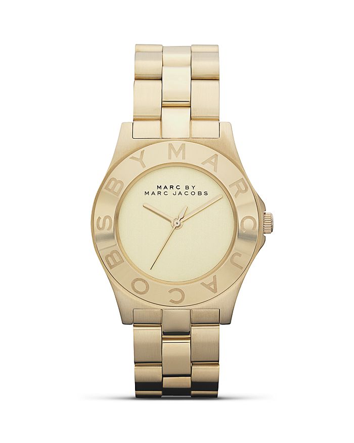 Marc jacob gold watch store