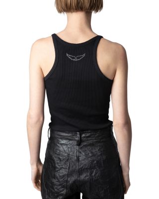 Alba Ribbed Cotton Tank