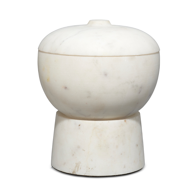 Jamie Young Bennett Marble Storage Bowl with Lid