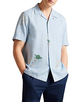 Ted Baker - Neele Relaxed Fit Button Down Camp Shirt