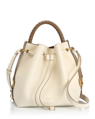Chloe Marcie Leather Bucket Bag