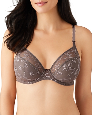 Shop Wacoal Lifted In Luxury Underwire Bra In Cappuccino