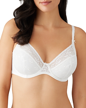 Wacoal Lifted In Luxury Underwire Bra In Egret