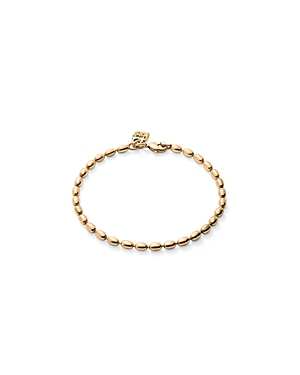 Uno De 50 Beaded My Bracelet In 18k Gold Plated