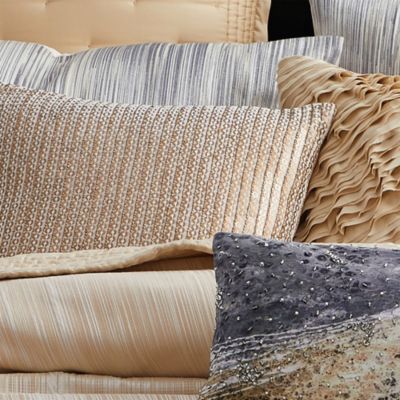 Copper Sequin Decorative Pillow, 20&amp;quot; x 20&amp;quot;