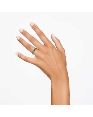 Matrix Baguette Color Crystal Band Ring