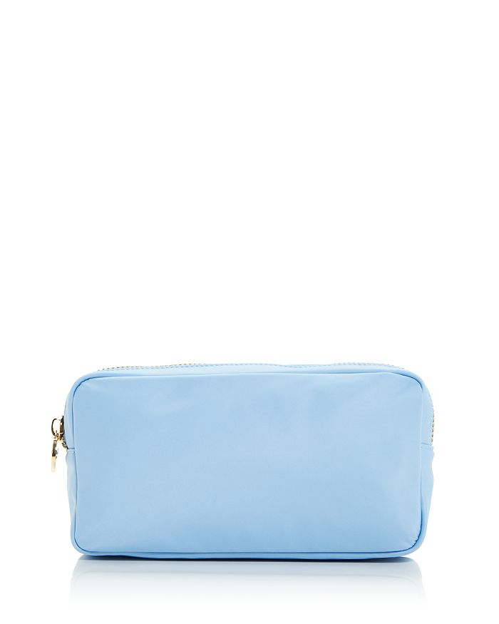 Stoney Clover Lane Classic Small Nylon Pouch In Blue